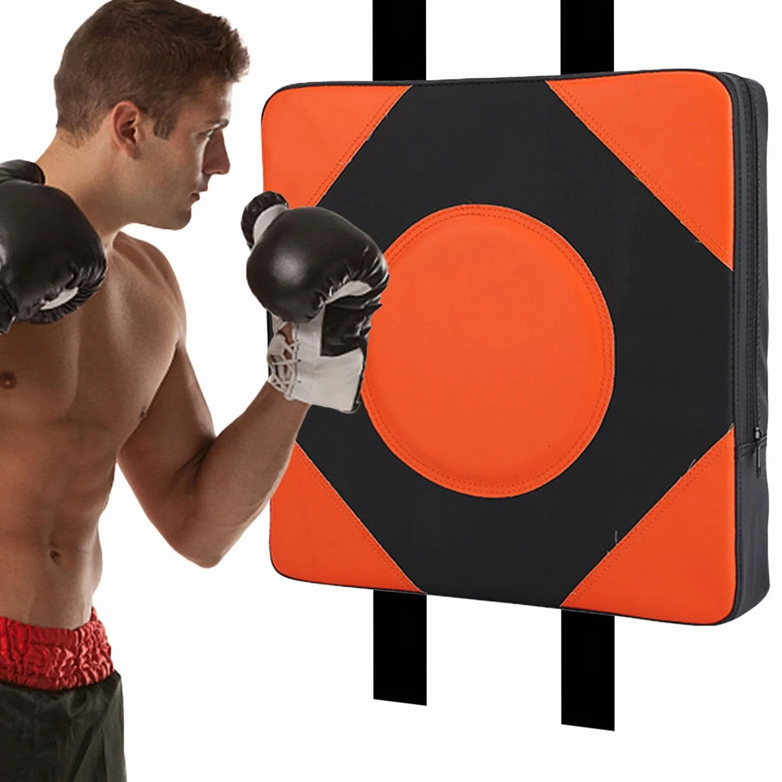 LeKing Sac de Frappe Mural,Tapis de Combat Mural Sac de Boxe Mural - Équipement de Fitness à Hauteur réglable pour Un entraînement Confortable Taekwondo Boxe