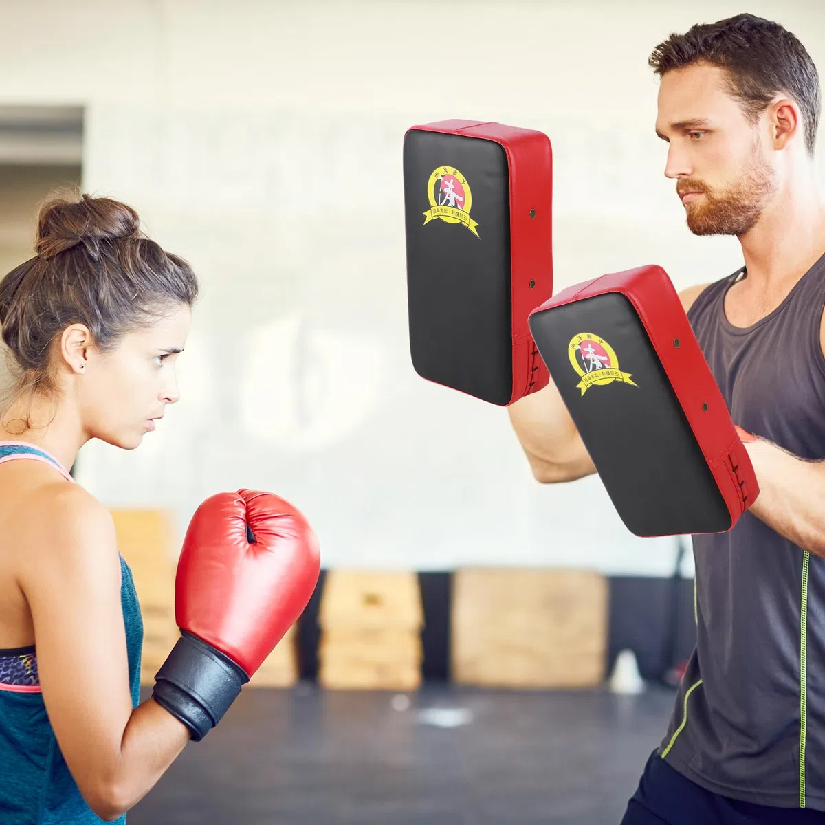 Kickboxing Target Pads Taekwondo Boxe Strike Mat Strike Pads pour Arts Martiaux, Coussin D'entraînement pour Boxe Sanda Taekwondo