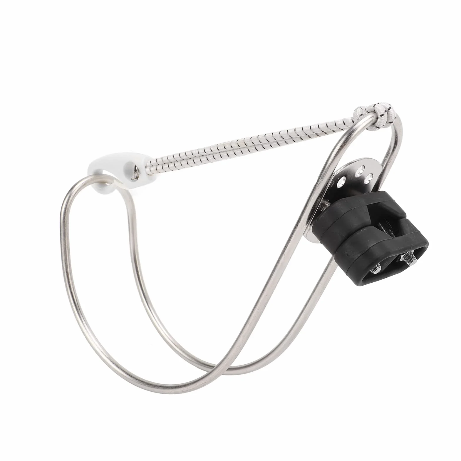 Support de Bouée de Sauvetage Robuste avec Trajectoire Réglable pour Bateau, Support de Bouée de Sauvetage Marin en Acier Inoxydable pour Les Amateurs de Navigation de Plaisance