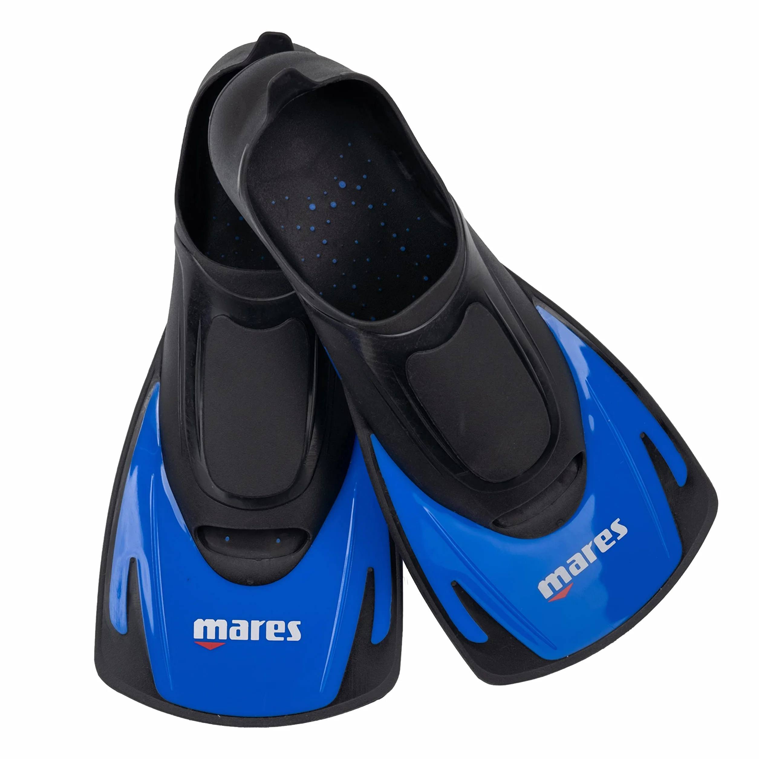 Mares Hermes – Palmes Courtes polyvalentes Unisexe pour Natation et plongée, Palmes Natation Piscine Confortables et légères avec Chausson Ouvert