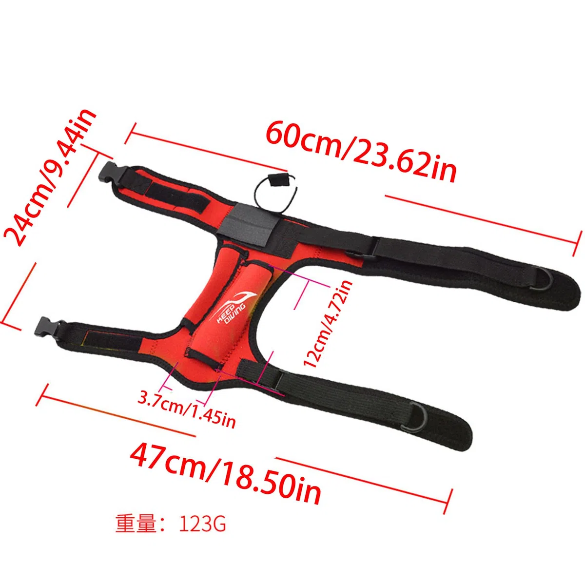 Holsters de plongée avec couteaux, jambières de plongée, support de couteau, fixations pour les jambes pour un meilleur mouvement sous-marin