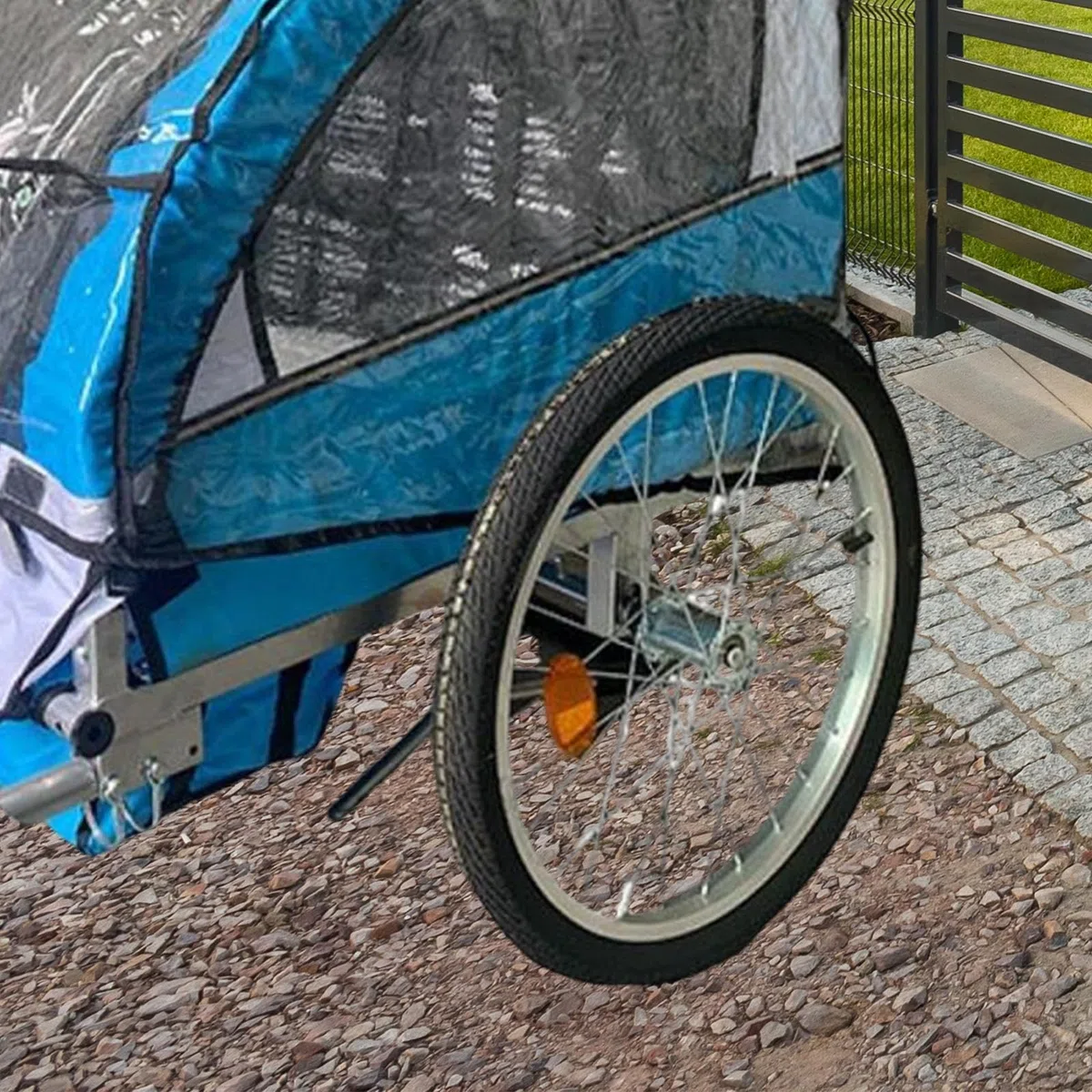 Composant de Roue de Remorque de Vélo pour Un échange et Une Installation Faciles