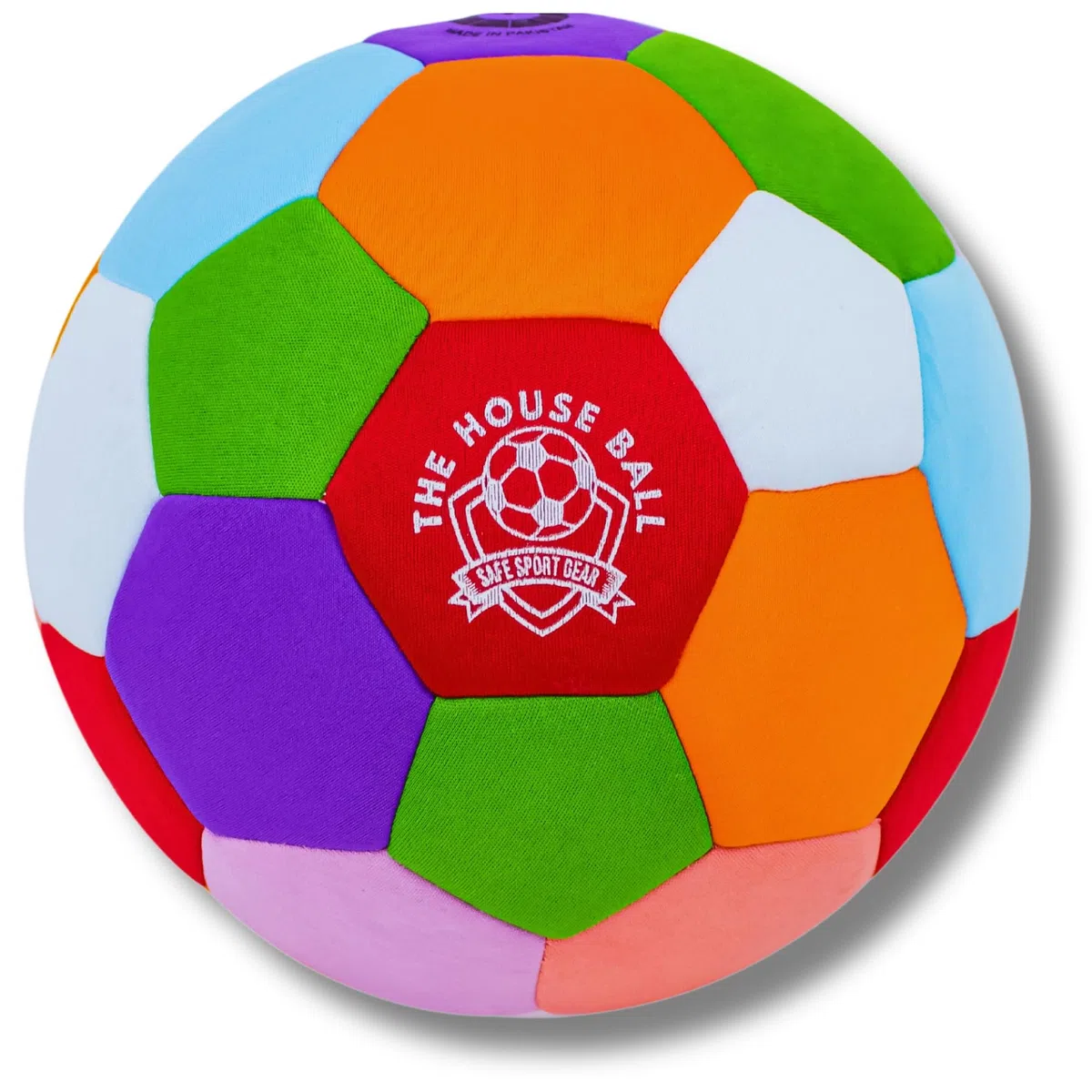 The House Ball - Le Ballon de la Maison - L'Original Soft et Sécurisé Taille 4 Créé pour l'intérieur de Votre Maison et Le Jardin - Cadeau de Football Amusant - Parfait pour Les Enfants