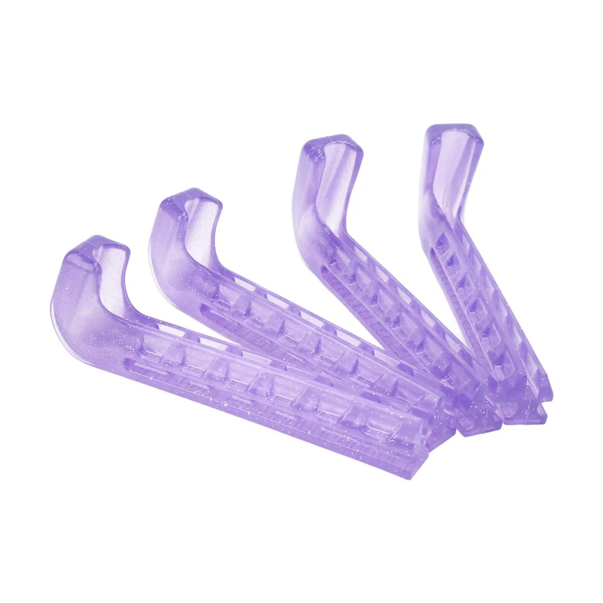 Protège-Patins, Protecteur de Lame de Patin à Glace en Silicone Facile à Utiliser pour Patins de Hockey(Violet)