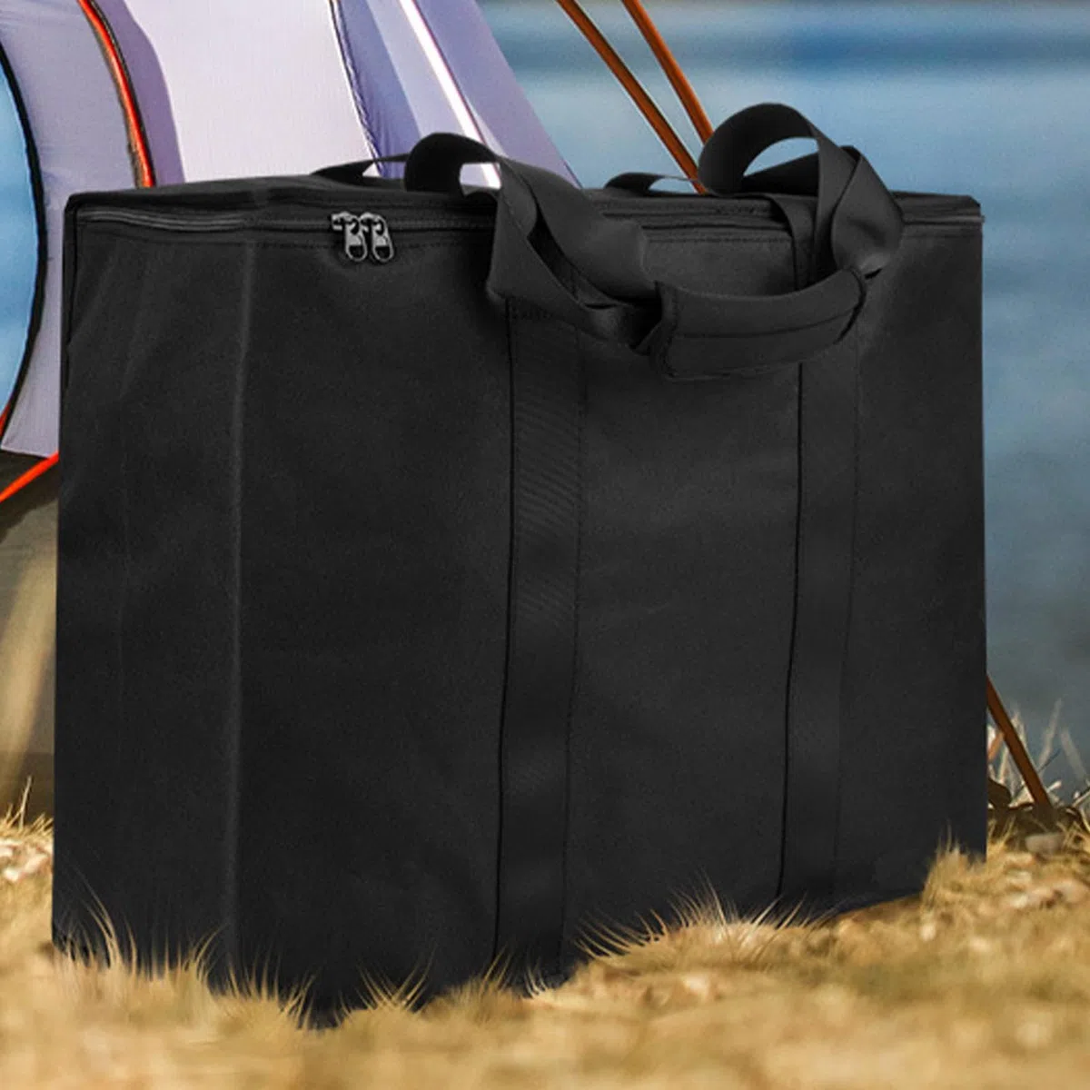 Sac de transport en matelas gonflable, sac de voyage de matelas,Sac de matelas gonflable portable en nylon | Poux de rangement de camping, organisateur de transport résistant à l'usure pour voyager