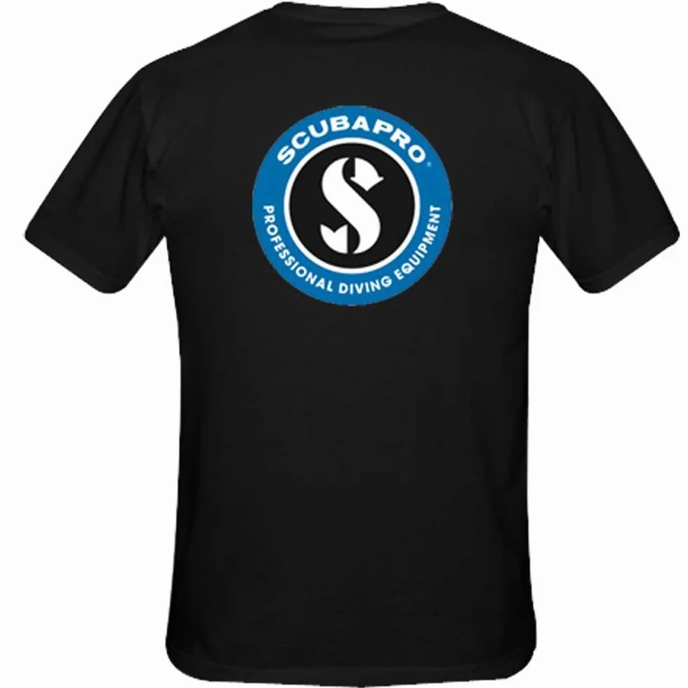 SCUBAPRO T-Shirt SCP-Logo, Noir, M