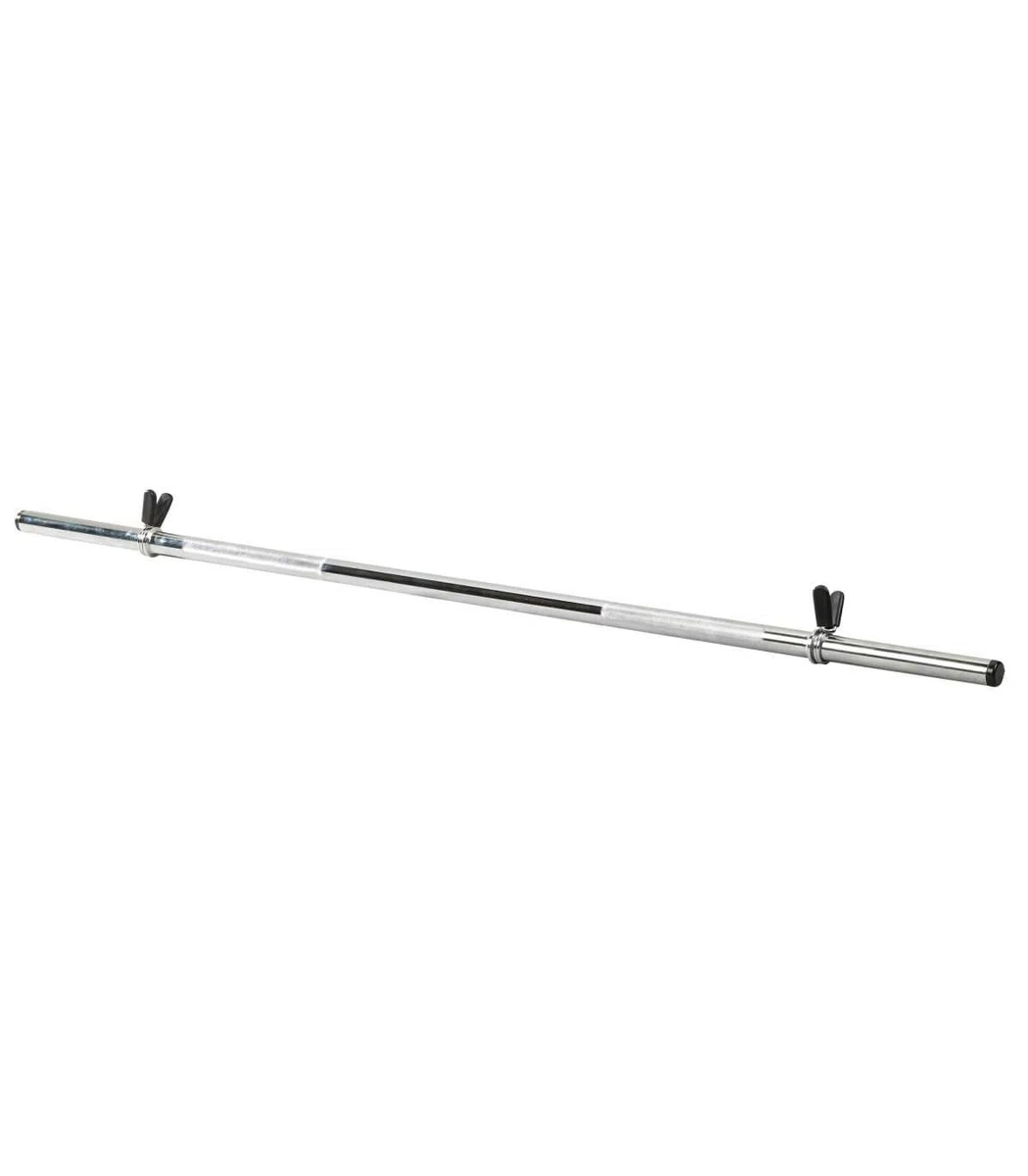 Sveltus Barre acier Chrome + 2 stop disques