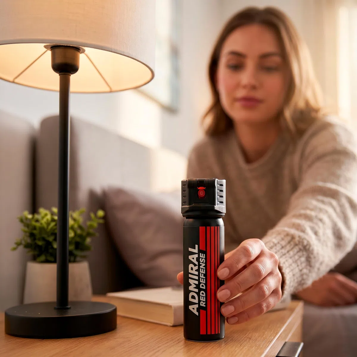 Spray Anti Agression 80 ML – ADMIRAL Defense - Format Auto Défense Immédiate – Portée 3M – Approuvé par la Police – Sécurité Personnelle & Protection Compacte