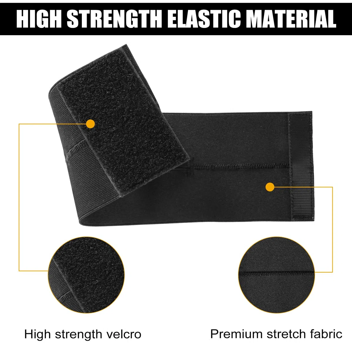 XIHIRCD 4pcs Bande d'Enveloppement de Gants, Élastique Enveloppe de Gants de Softball Facile à Mettre et à Enlever Cadeaux d'Athlète Sangle de Gant de Baseball, Maintient Rapidement la Poche Formée