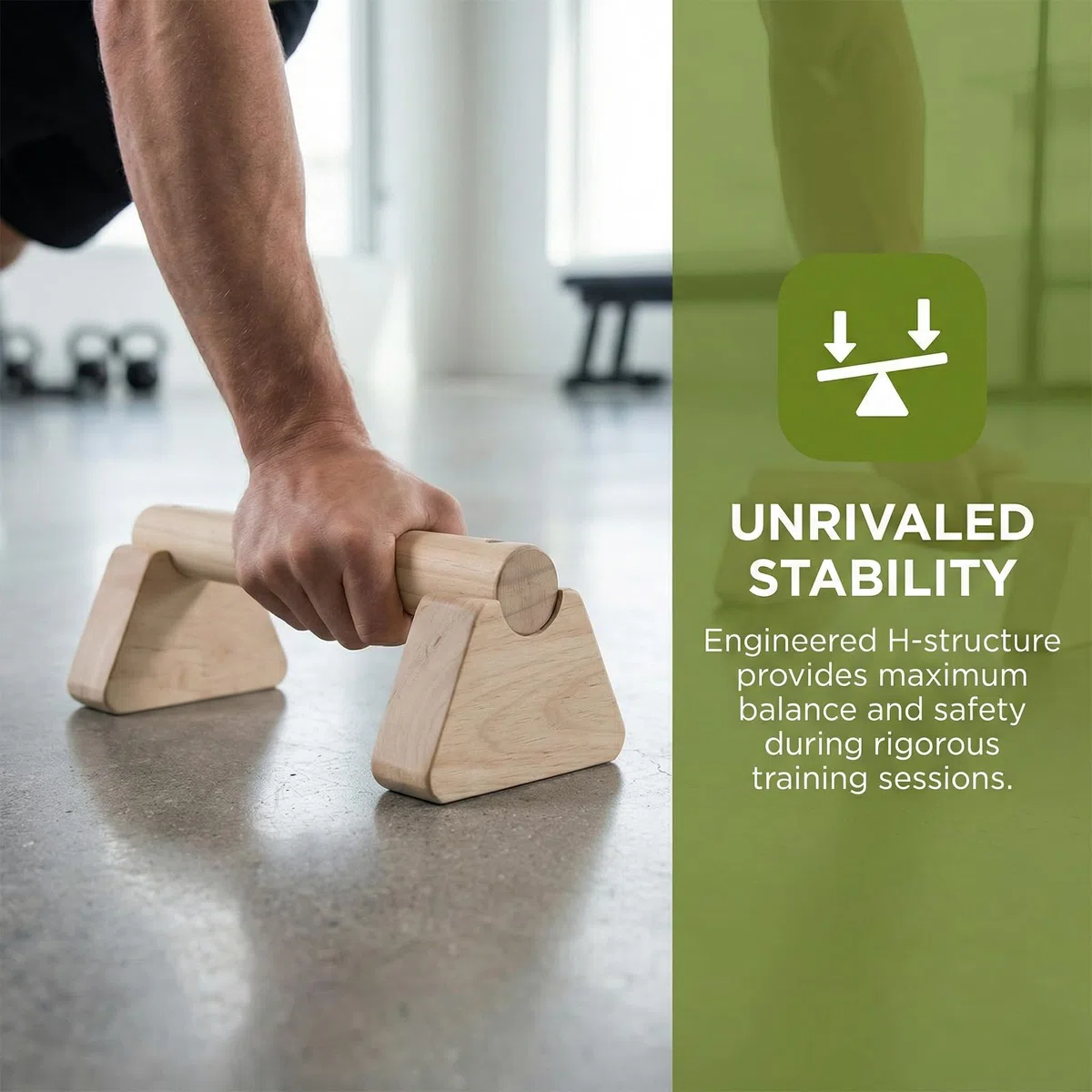 2 Pcs Barre Parallel 25cm 30cm, Épaisse, Capacité Charge 300kg, Parallettes avec Support Poignet Réglable, Base Antidérapante, Haltere Musculation, Poutre Gymnastique Push Up Calisthenics Yoga