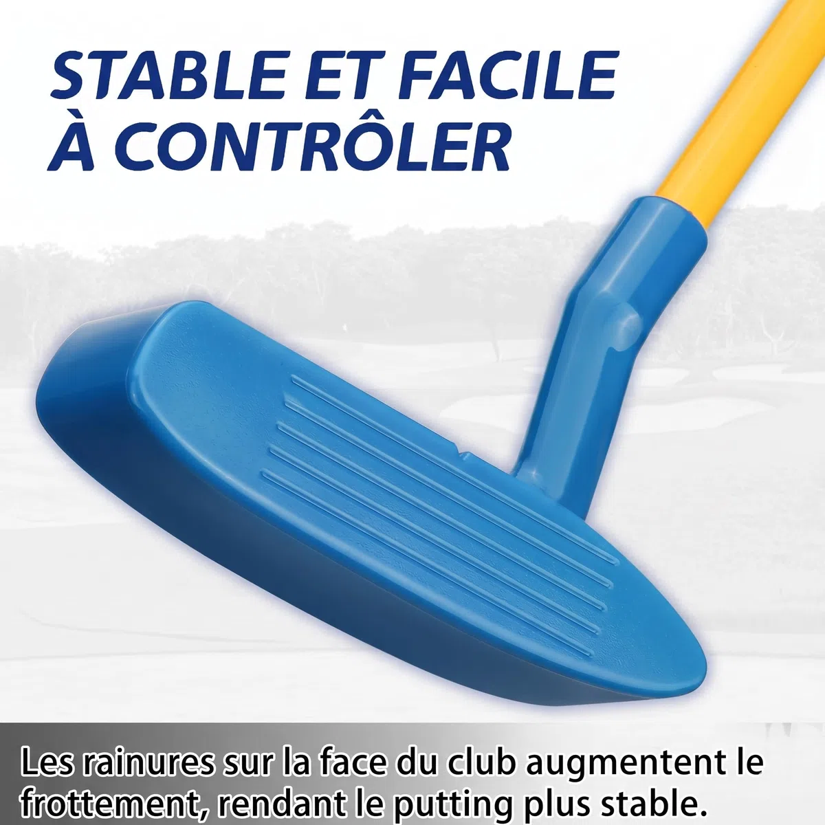 PGM Ensemble de Clubs de Golf pour Enfants – Peut Frapper de Vraies balles, Comprend des Clubs de Bois, de Fer et de Putter – Idéal pour Les débutants garçons et Filles – Ensemble d'entraînement