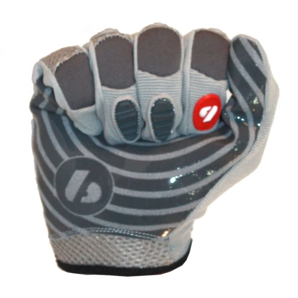 BARNETT FRG-02 Gants de Football américain de Receveur fit, Taille S, Gris