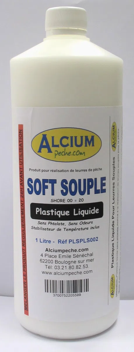 Bouteille de Plastique Liquide 1L - Soft Souple