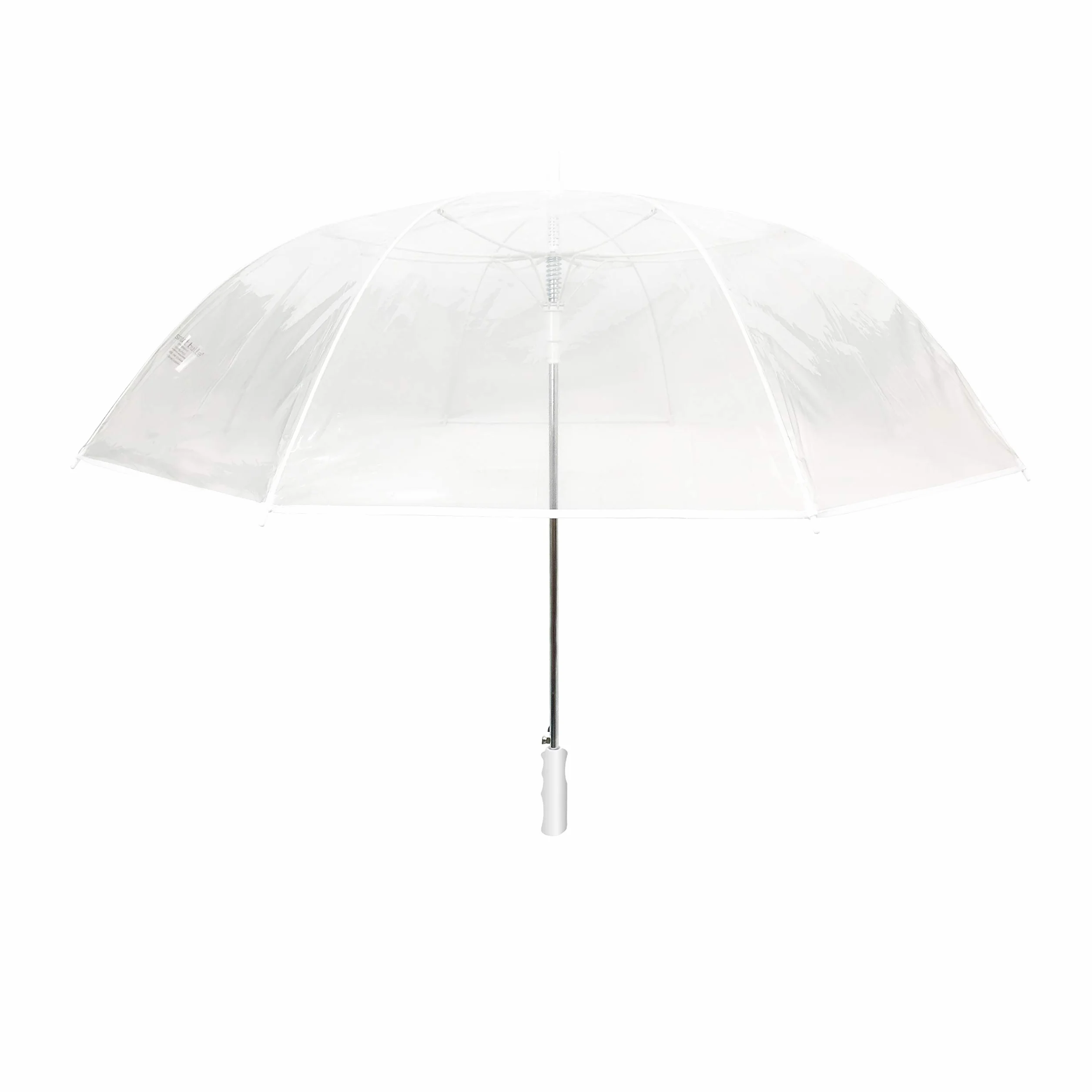 SMATI Parapluie transparent Golf ouverture automatique - idéal pour le Mariage- Diametre: 124 cm pour 2 personnes