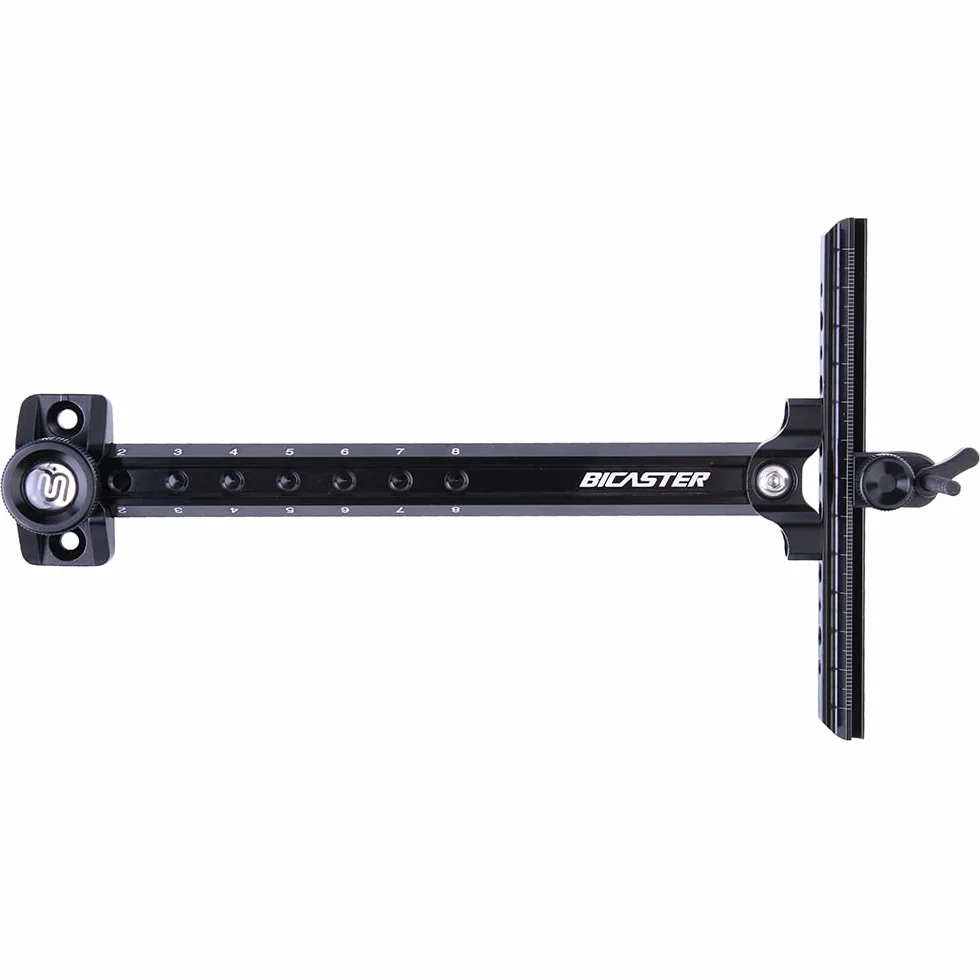 Viseurs de tir à l'arc recurve 22,9 cm en aluminium ambidextre à réglage rapide