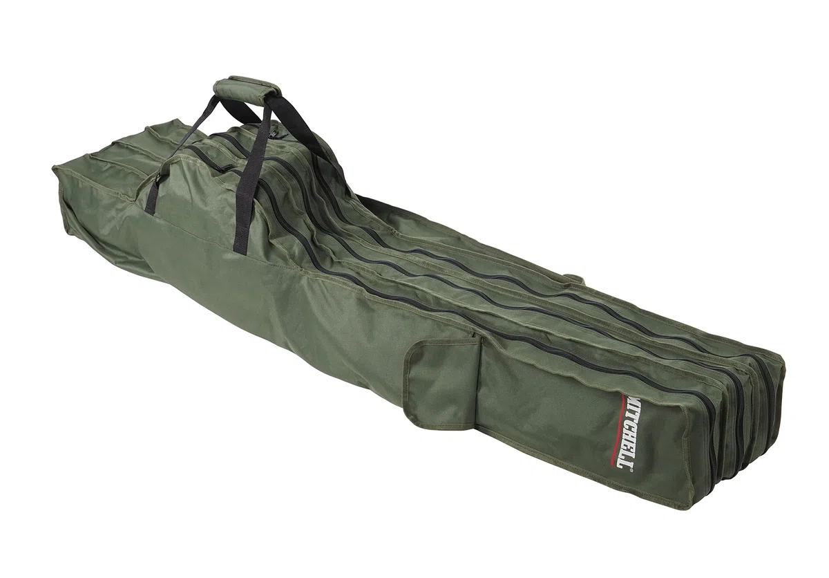 Mitchell GT Pro Sac pour Canne à Pêche et Accessoires | Sac de Pêcheur Robuste pour Cannes, Moulinets, Leurres et Boîte à Appâts | Poches Organisatrices | Résistant à l’Eau | Plusieurs Tailles