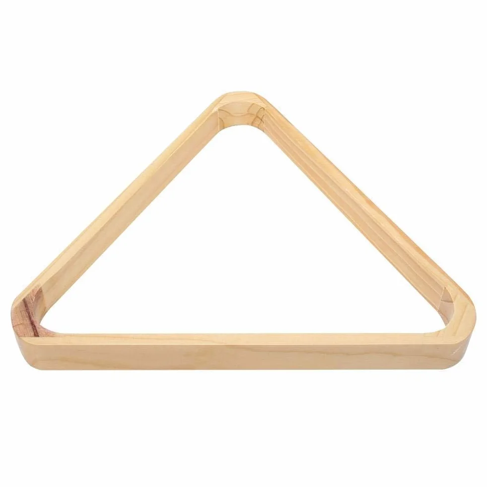 en Bois Billard Professionnel Triangulaire Rhombus Cadre Snooker Boules Rack Billard en Bois Trépied Billard Accessoires Sport Fournitures Accessoires(American)