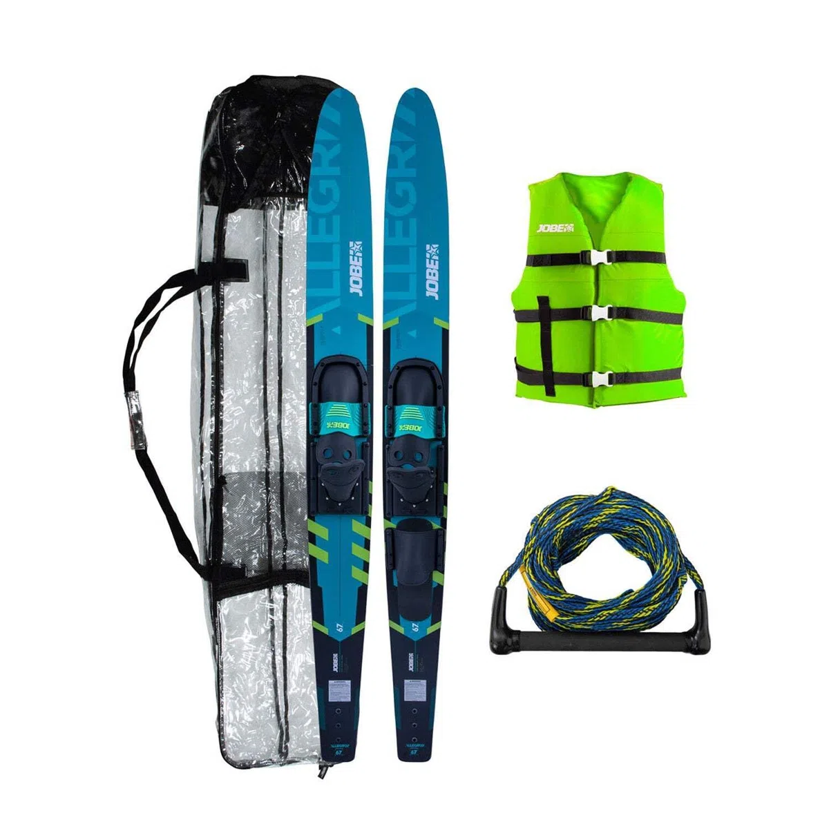 Jobe Skis Nautiques Package Complet Allegre Bleu Sarcelle 2022 59INCH - Teal