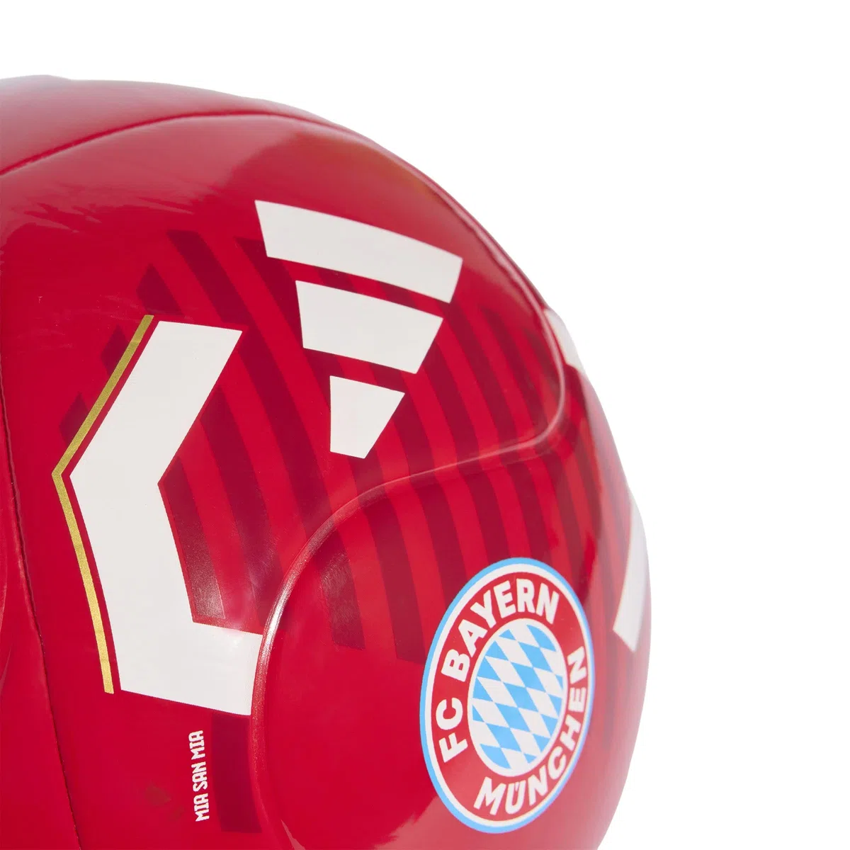 adidas Adult FC Bayern Home Club Ball better scarlet/white 5