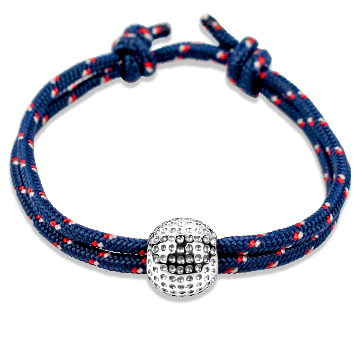 Ernestine - Bracelet Golf réglable acier inoxydable - Idée cadeau Homme Golfeur - Bracelet Golf sport - Idée originale Cadeau Homme Noël anniversaire fête des pères - bijoux joueurs sports
