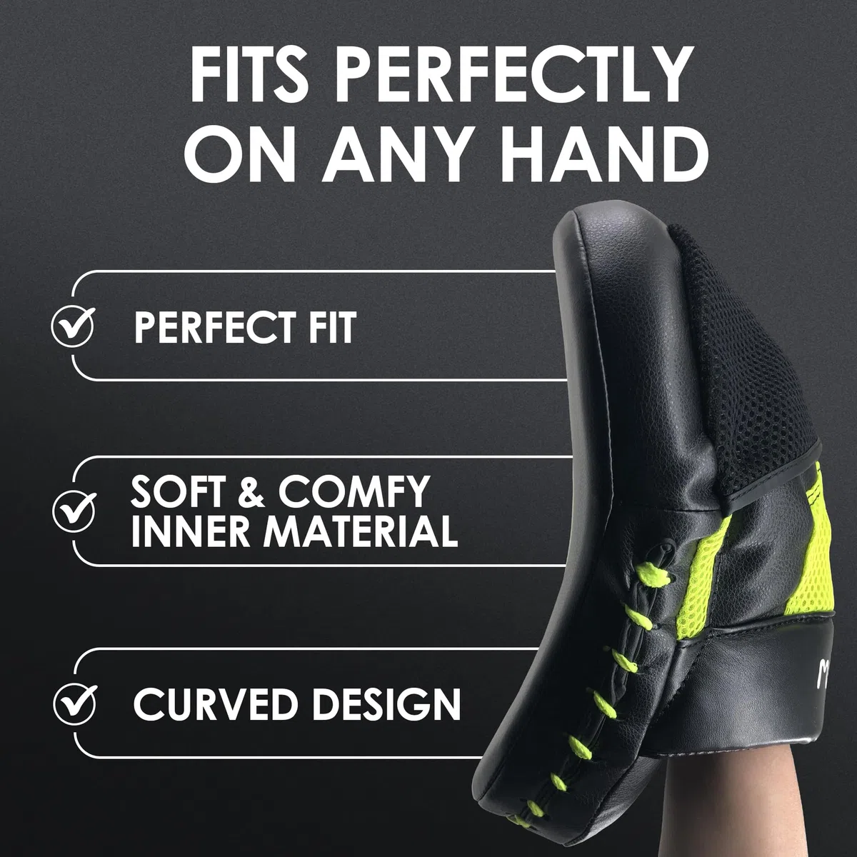 MaxxMMA Pro Gants de frappe - Boxe Punching MMA Entraînement Fitness Pratique