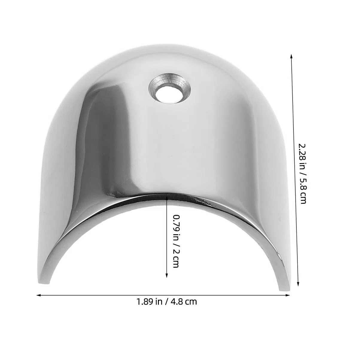 Tofficu Embout de Protection Robuste et Résistant à Corrosion pour Garde-Corps de Bateau en Acier Inoxydable Robuste et Résistant la Corrosion, pour Opérations sur Pont et Amarrage Yacht