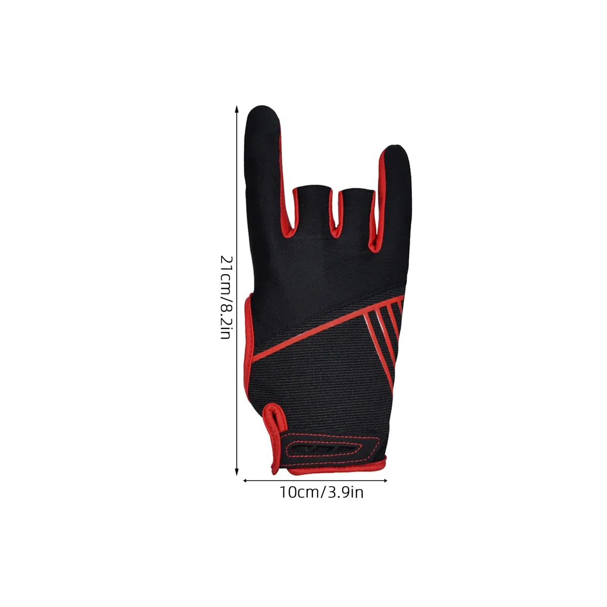 Toyvian Moufles de Sport Rouge Taille L/XL Antidérapants en Silicone Respirants Précision et Élasticité pour Bowling pour Sport de Bowling Professionnel