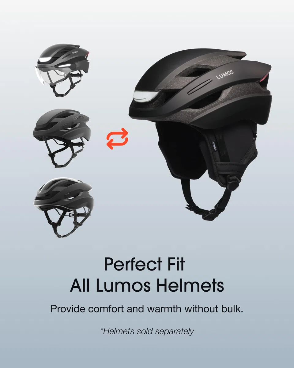 Lumos Doublure d'hiver pour casque de cyclisme - Chaude et résistante à l'eau - Pour tous les casques