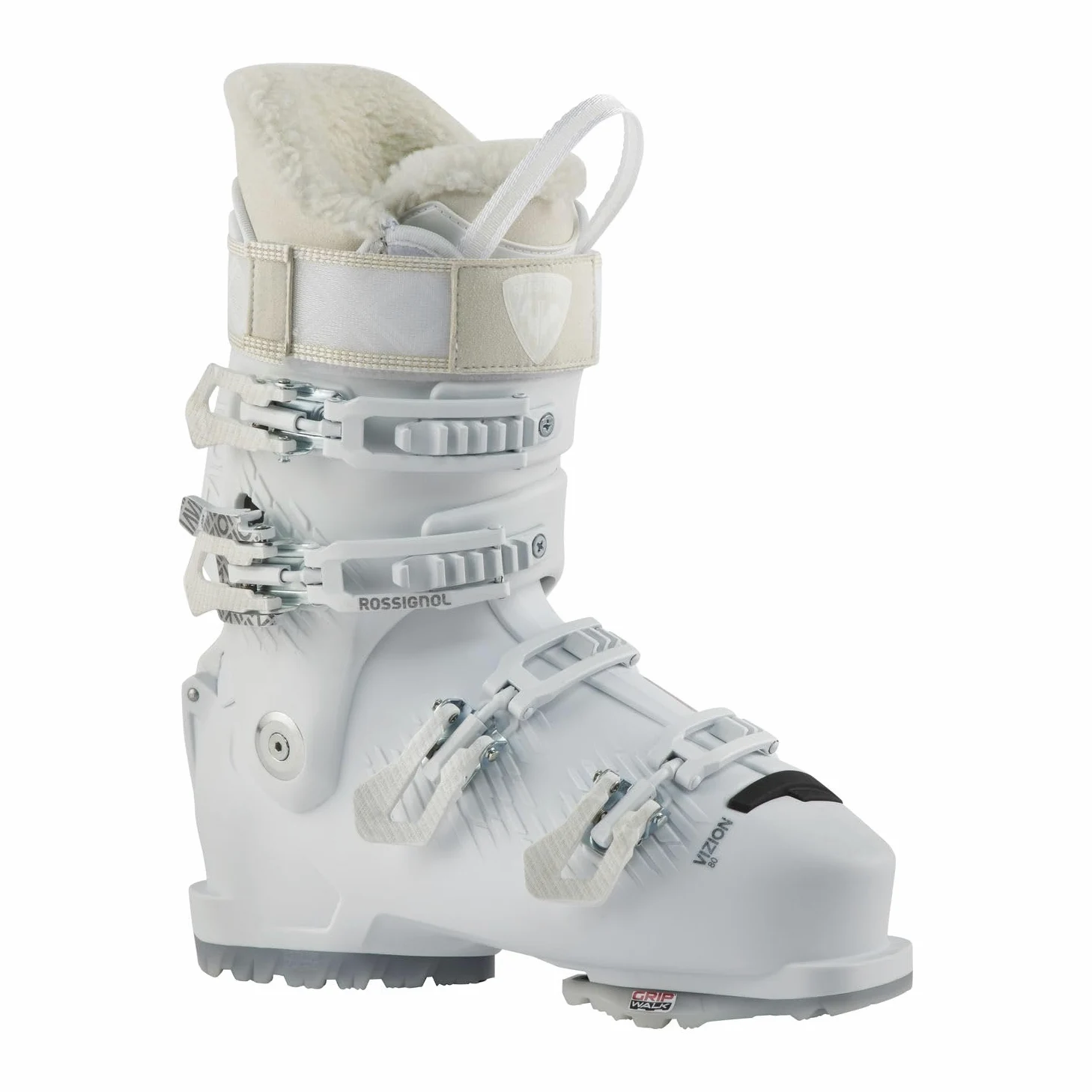 Rossignol - Chaussures De Ski Vizion 4b 80 W Gw Blanc Femme - Femme - Taille 80 - Blanc