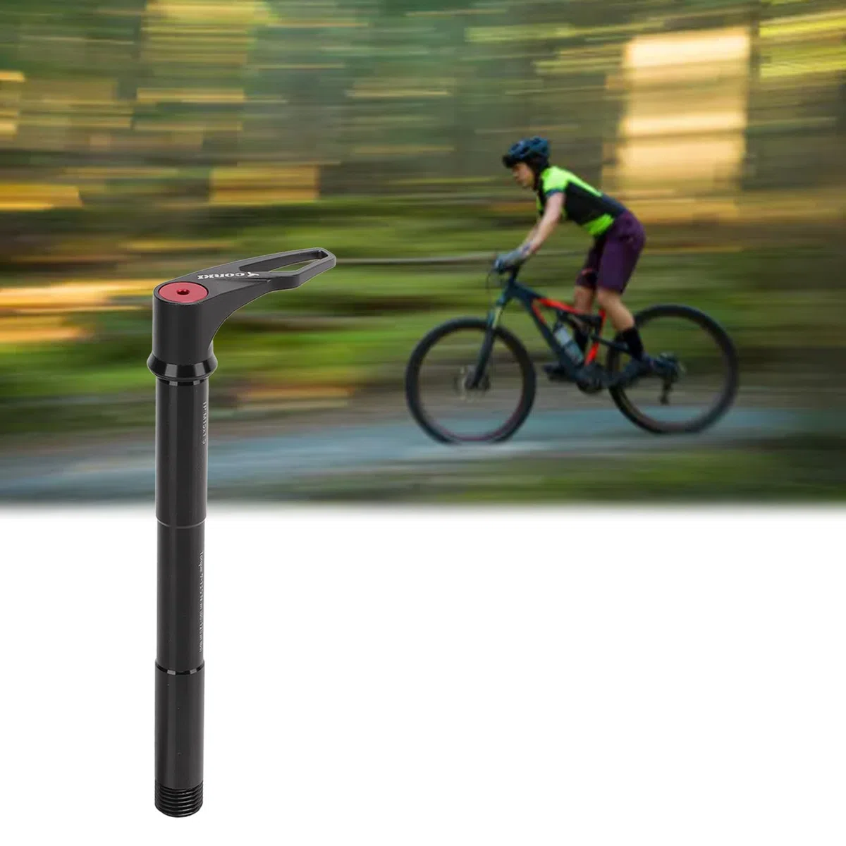 Brochette Avant De Vélo, Axe Traversant De Vélo Léger À Dégagement Rapide Pour Rockshox (L : 158 Mm)