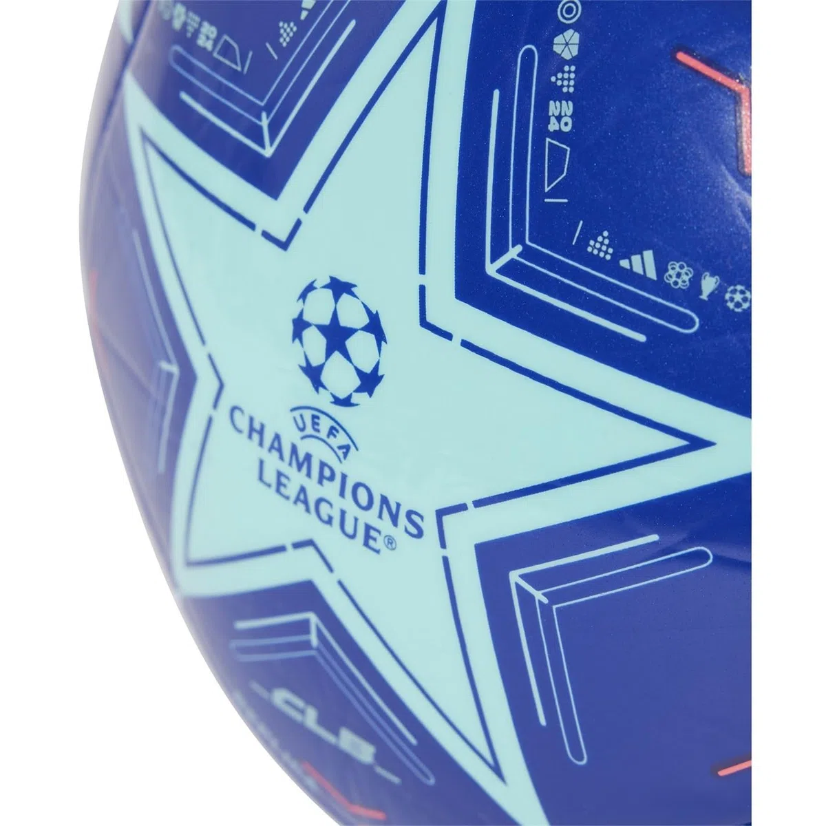 adidas UEFA Champions League Club IX4066 Ballon de Football, Unisexe, Bleu, 4 EU