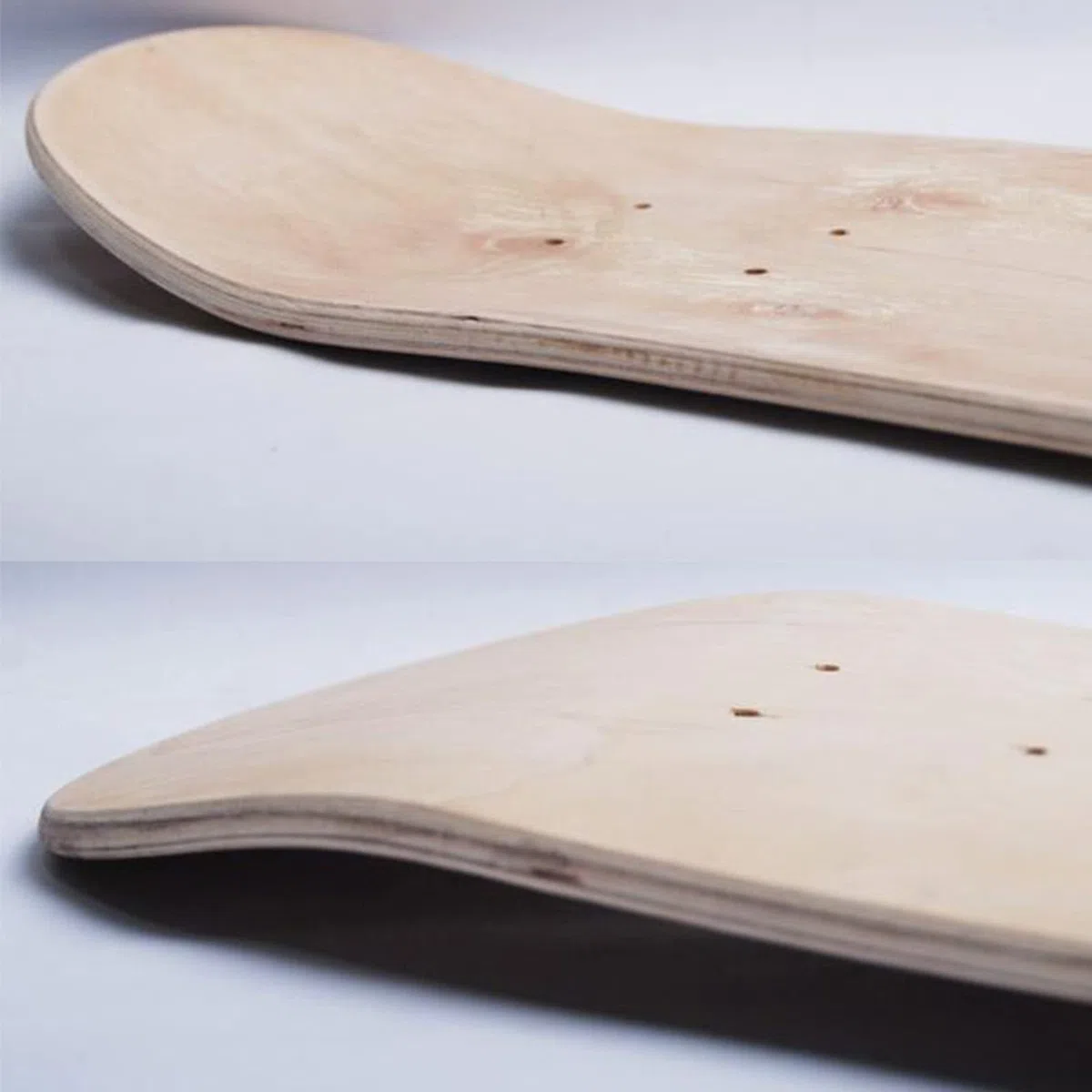 8 Pouces 8 Couches Érable Blank Double Concave Skateboards Patin À roulettes Pro Blank Skateboard/Art Deck Naturel Planche À roulettes Table Bois Érable Skateboards