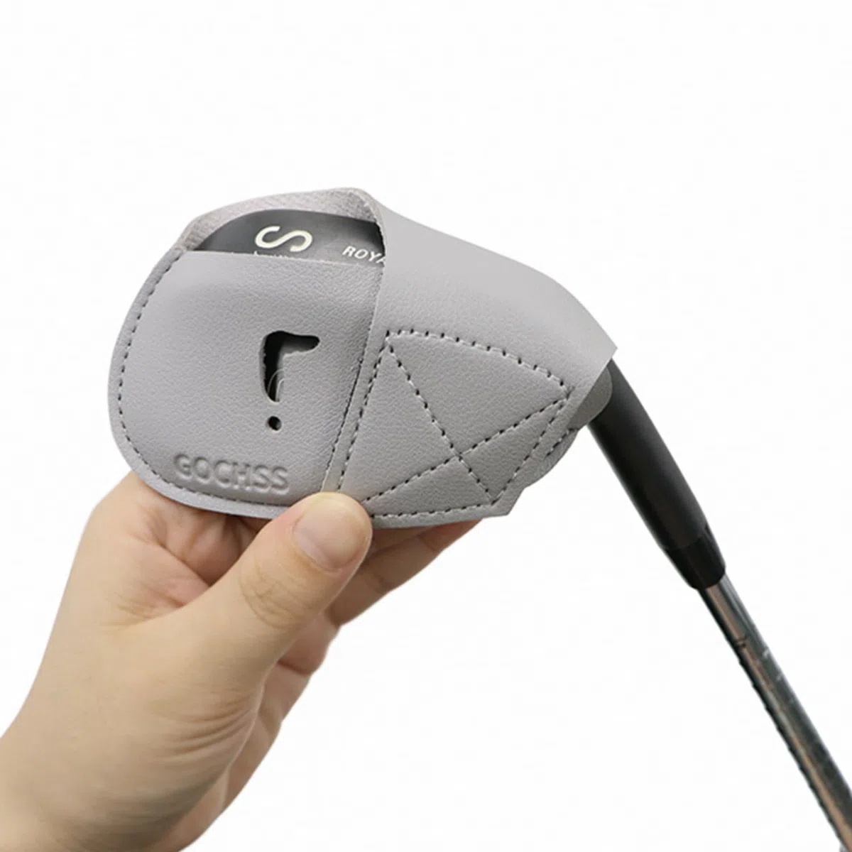 I Lot de 10 protège-têtes pour clubs de golf en PU, compatibles avec clubs droitiers, protège-clubs pour Titleist, Callaway, Ping, Taylormade et autres marques