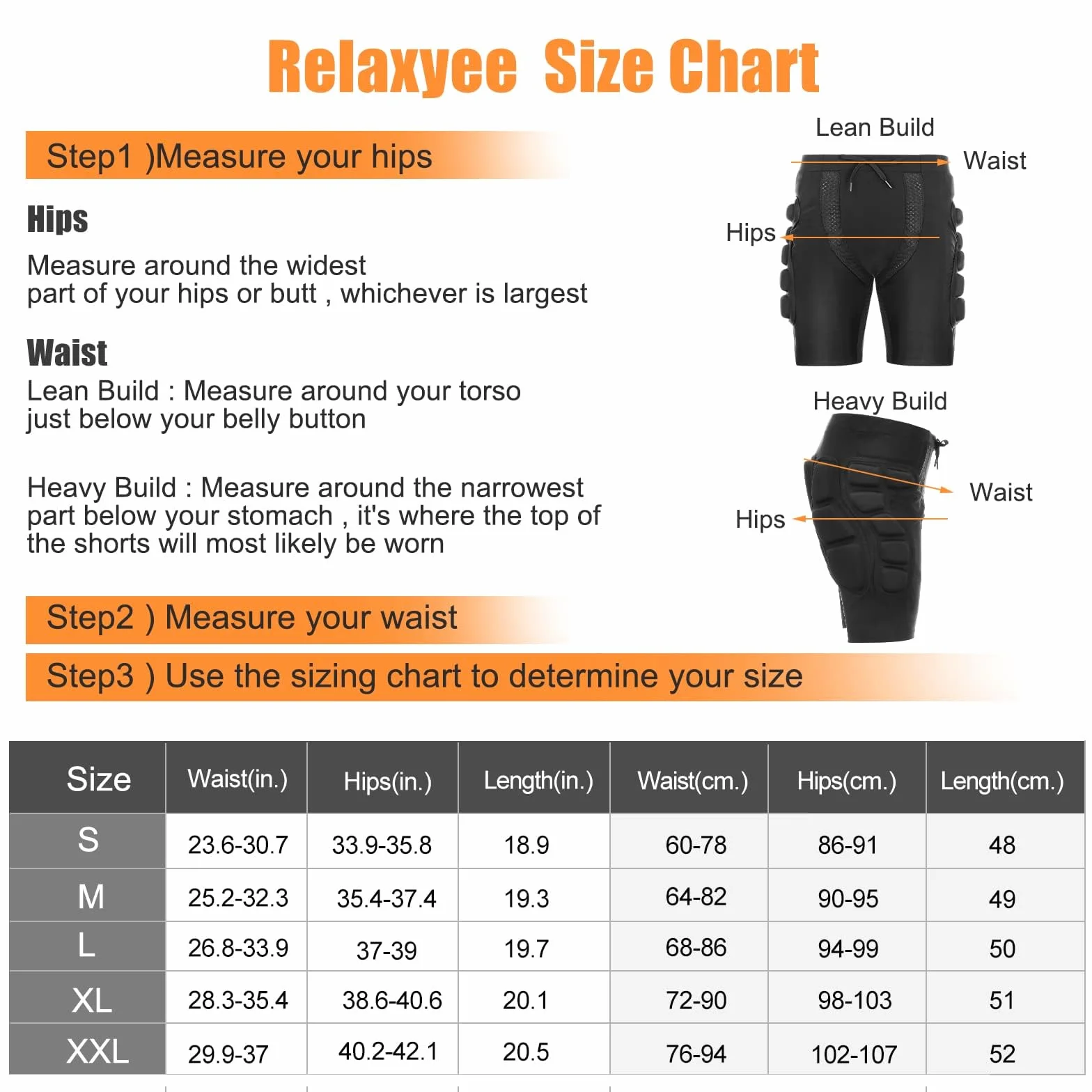 Short de Protection rembourré, Short de Sport Résistants aux Chocs pour Snowboard, Skate, Ski, Skateboard