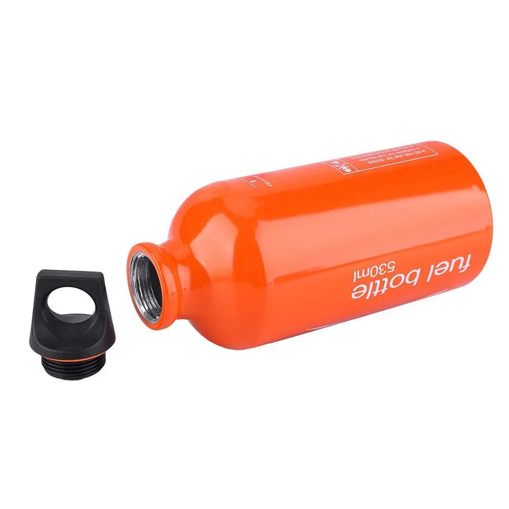VGEBY Bouteille de stockage de carburant, alliage d'aluminium de conteneur d'essence de camping étanche pour la randonnée cuisant le pique-nique