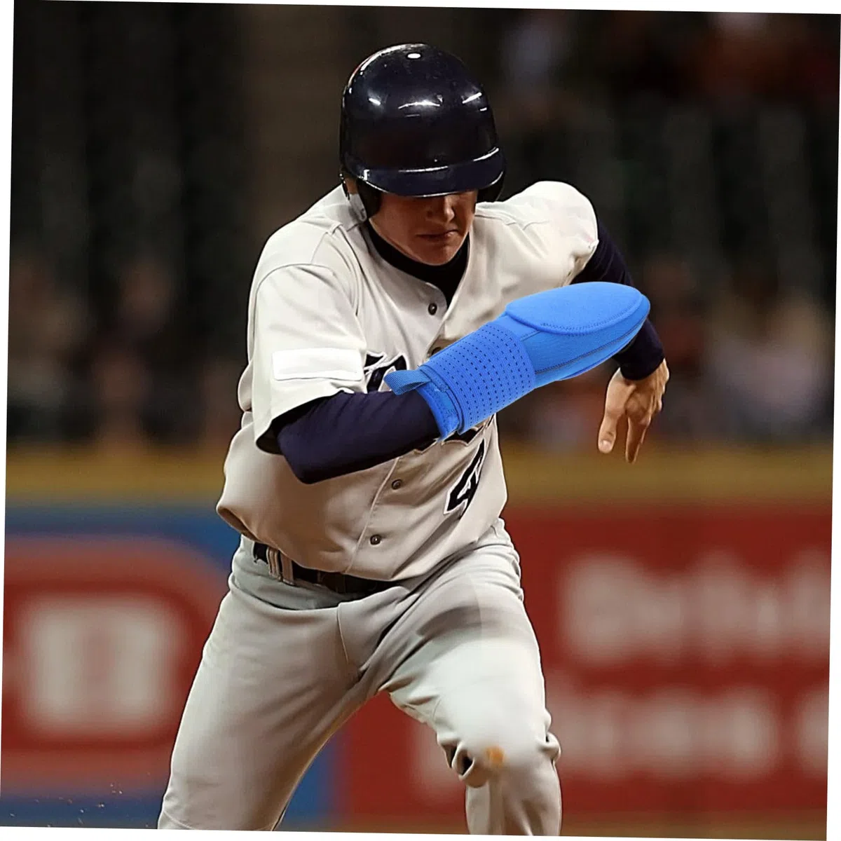 Moufles Coulissant De Baseball Ajustable pour Adolescents Et Adultes en Néoprène Respirant Protection Anti-Glisse Bleu Confort pour L'entraînement Matchs