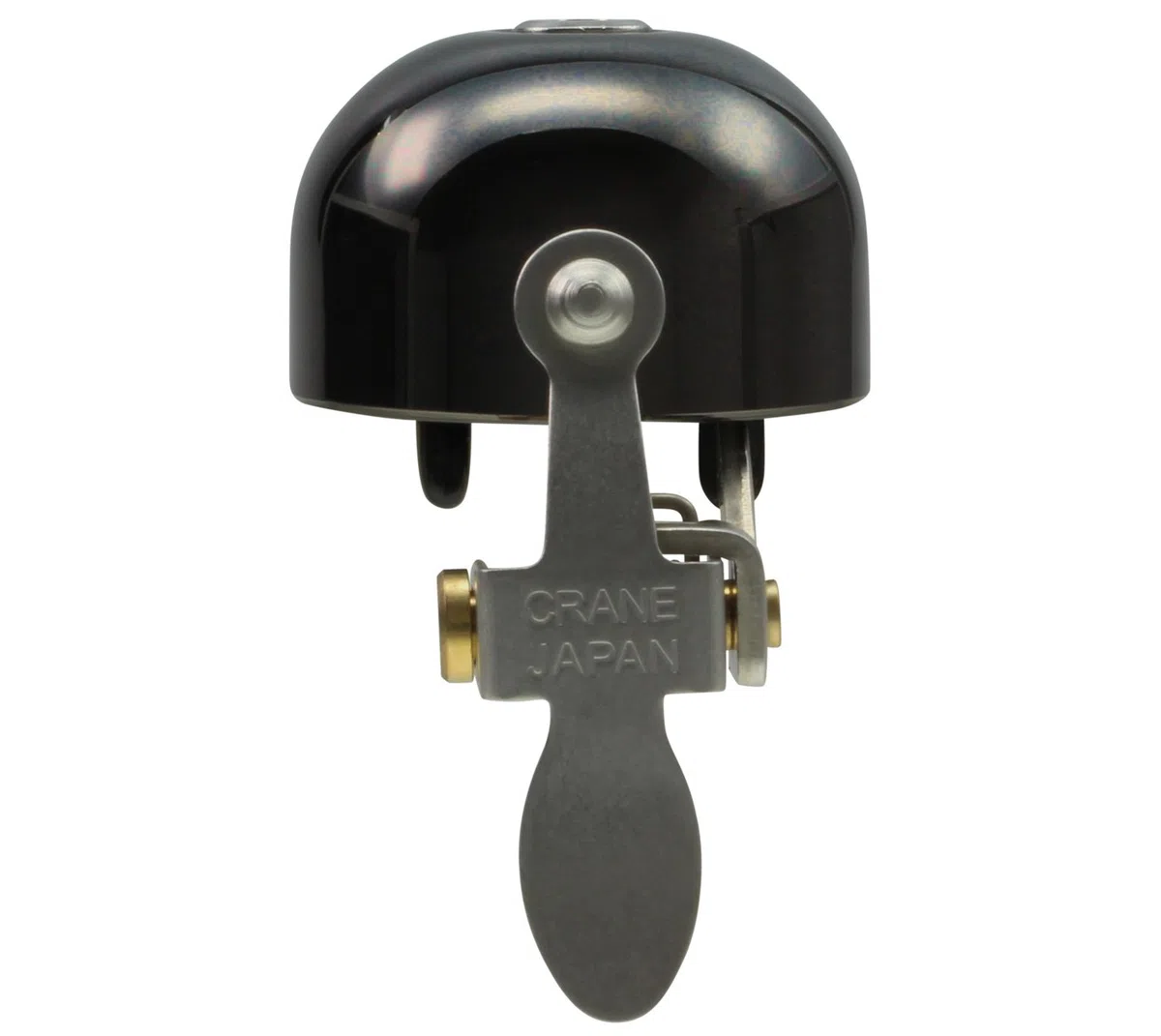 Sonnette Vélo - E-Ne Clamp - Band Mount - Neo Black - Crane Bell