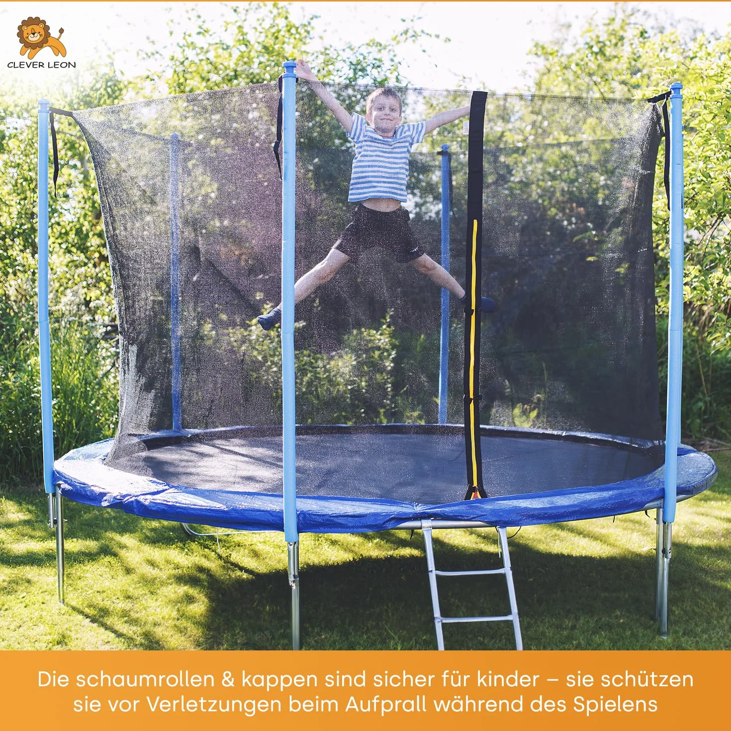 Mousse De Protection pour Trampoline pour 6 Poteaux De Trampoline Accessoires De Rechange 180 cm