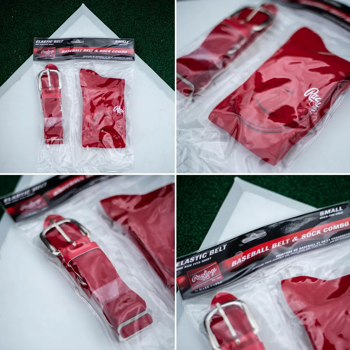 Rawlings Baseball Belt & Socks Combo