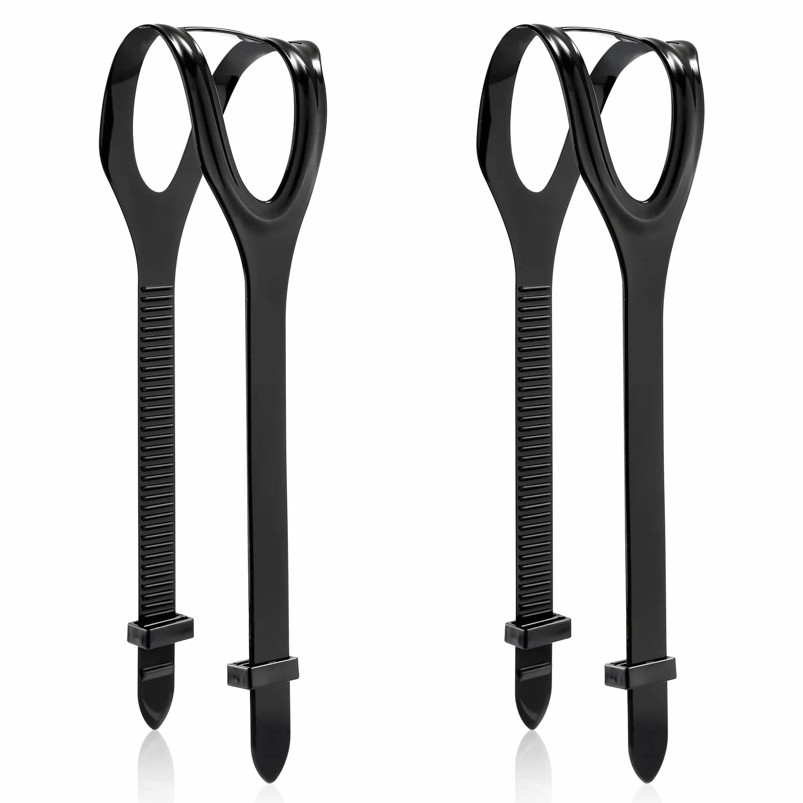 XIHIRCD 2pcs Sangle Masque Plongée, Sangle Masque Plongée Sangle de Masque de Snorkeling Remplacement Sangle de Masque en Silicone Universelle pour Plongée Natation Snorkeling(Noir)
