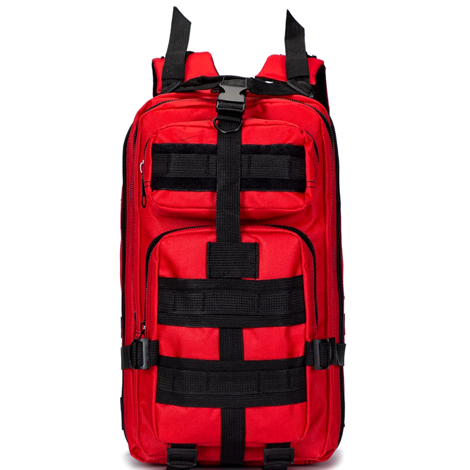 Sac À Dos De Premiers Secours 20L De Premiers Secours Pour Traumatismes, Pour Traumatismes Multi-poches Étanche Pour La Randonnée, Les Voyages Sur Le Terrain(seulement Les Emballages Vides)
