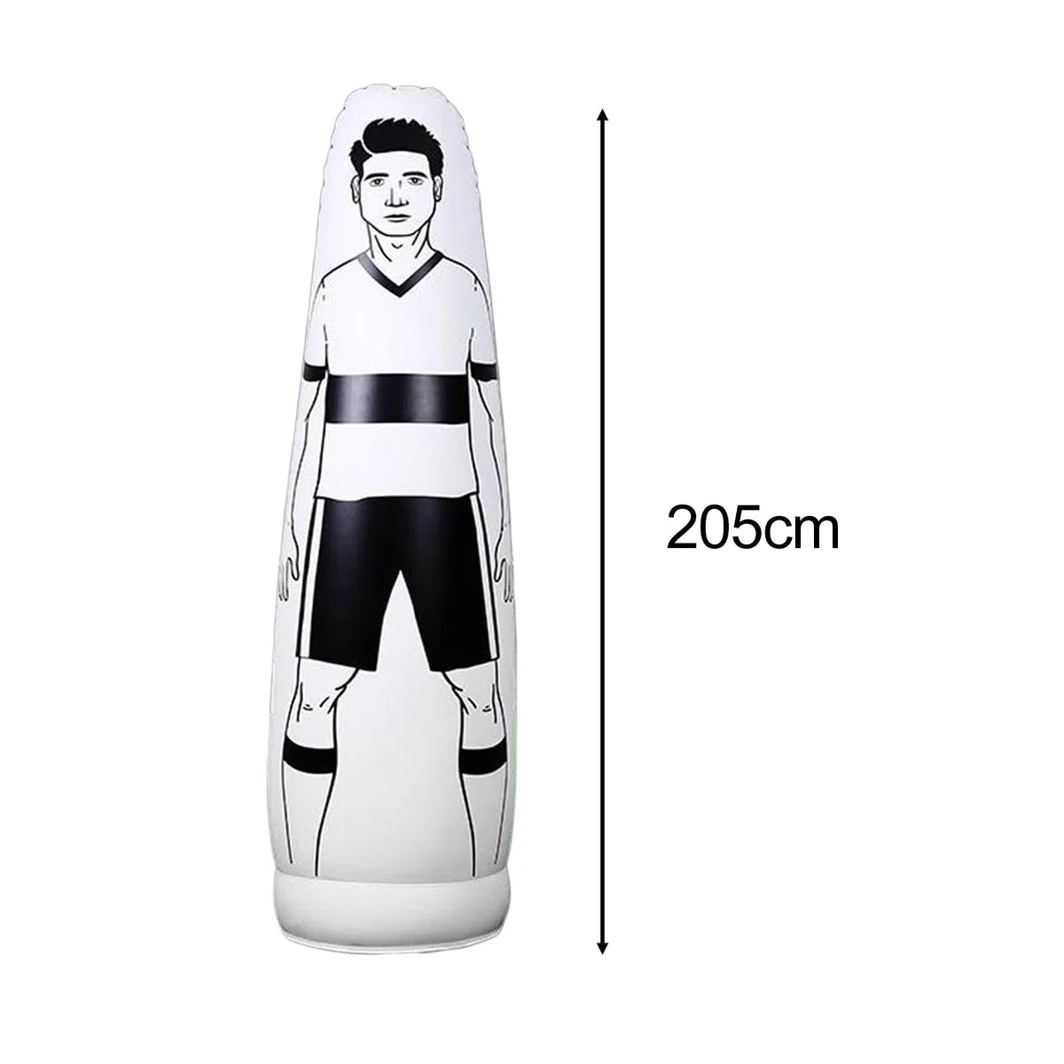 Mannequin D'entraînement de Football Gonflable pour Enfants et Adultes, Gobelet D'entraînement de Football Gonflable