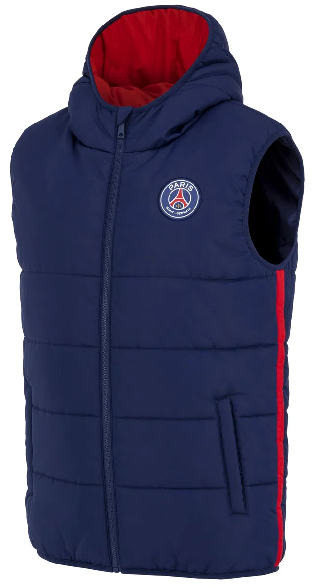 PSG Doudoune sans Manche Collection Officielle Paris Saint Germain