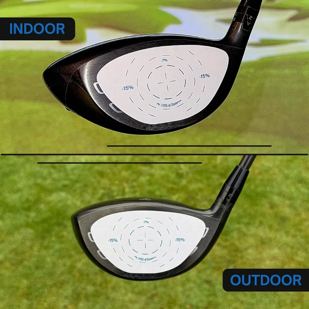 Generisch Scratch Golf Impact Tape (Driver), retour instantané pour plus de longueur et de constance, analyse du contact avec le ballon