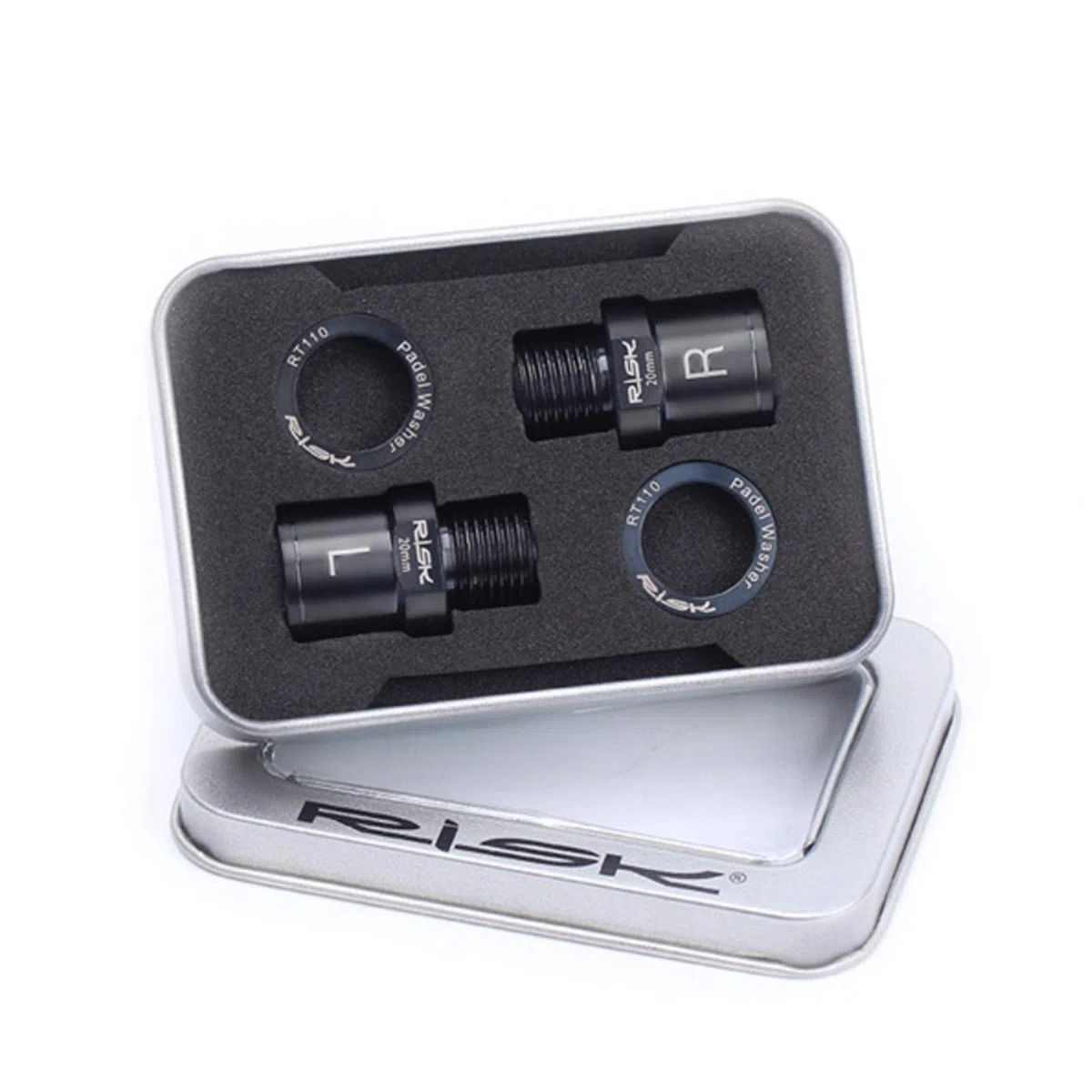 Alliage de Titane Extendeurs de Pédale de Vélo, 1 Paire Entretoises de Pédale de Bicyclette pour Vélo de Montagne, Vélo, Accessoire de Vélo, Équipement de Vélo