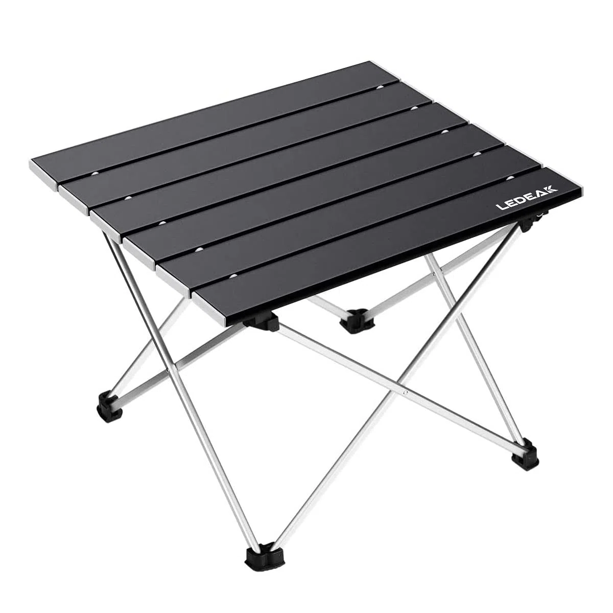 Table de Camping, Pliante Table Alliage d'aluminium Ultra-légère Portable avec Sac de Transport, Facile à Nettoy, pour Les activités en Plein air, Pique-Nique, Cuisine, Plage, Randonnée