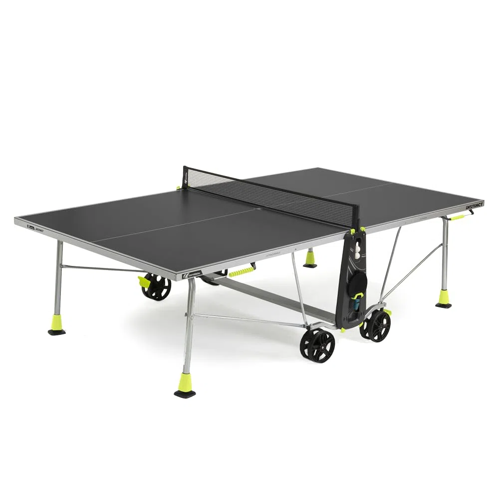 Cornilleau - Table de ping-Pong d'extérieur Loisir Instinct - Made in France - Plateau Gris 5mm - Technologie Compact