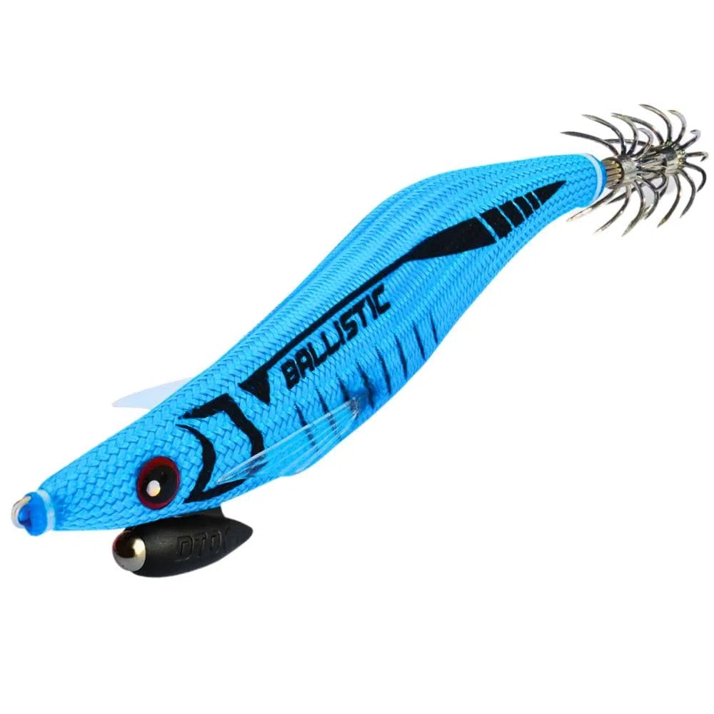DTD Leurre de pêche au calmar avec enveloppe en tissu Balistique Full Color EGI 3.0