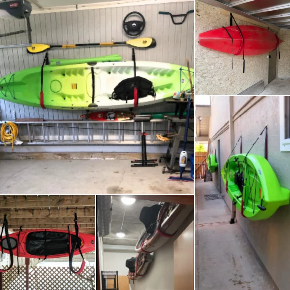 COR Surf Support pour Kayak | Porte-Kayak Support Mural de Rangement pour Pagaie Capacité Max 70kg