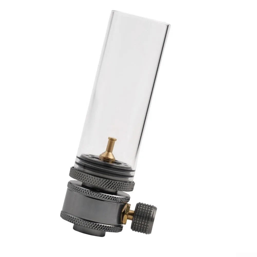 Mini Lampe à gaz de Camping, Lanterne de Tente, Lampe en Alliage d'aluminium, luminosité réglable, pour extérieur, randonnée, Pique-Nique, Aventure, Portable, légère, à Visser, Compatible